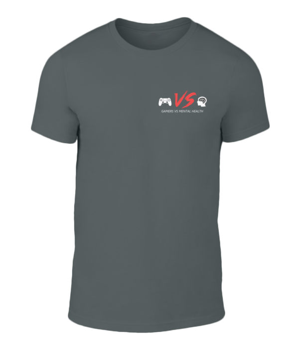 Gamers Vs Mental Health Logo T-Shirt