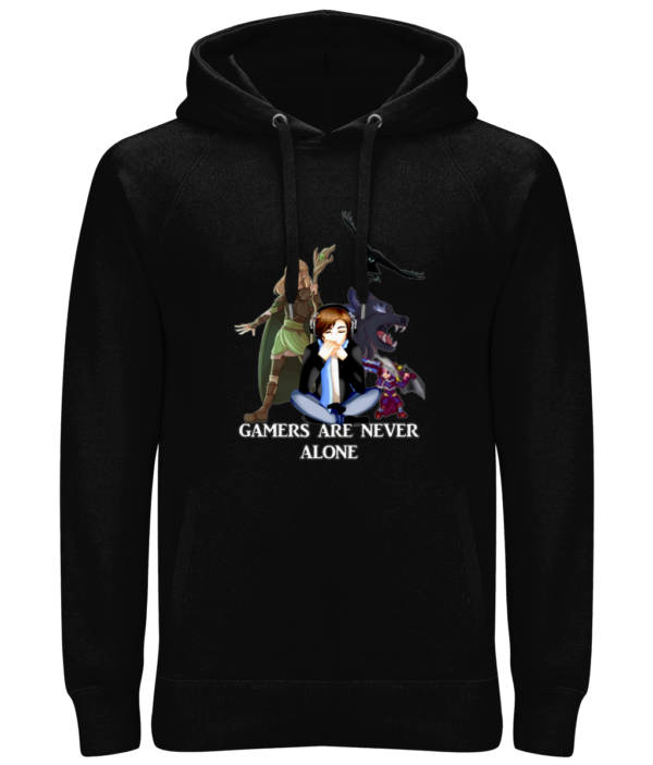 Gamers Are Never Alone - Mens Hoodie