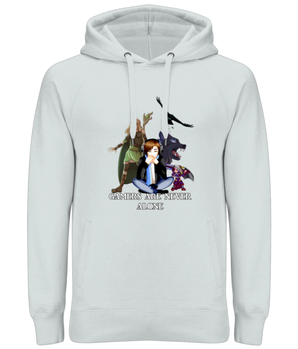 Gamers Are Never Alone - Mens Hoodie - Image 3