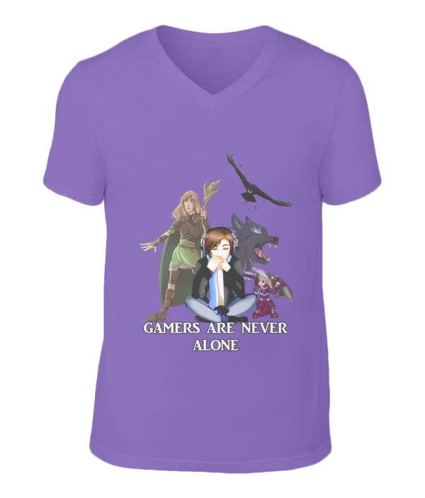 Gamers Are Never Alone Mens Tshirt - Image 6