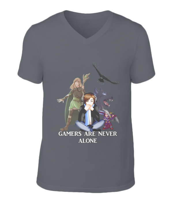 Gamers Are Never Alone Mens Tshirt - Image 7