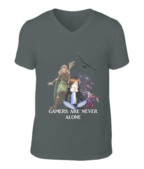 Gamers Are Never Alone Mens Tshirt