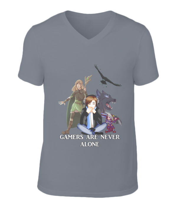 Gamers Are Never Alone Mens Tshirt - Image 2