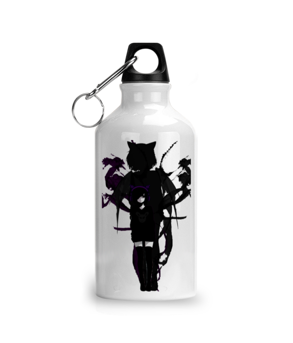 Aluminium Sports Water Bottle Goth Gamer